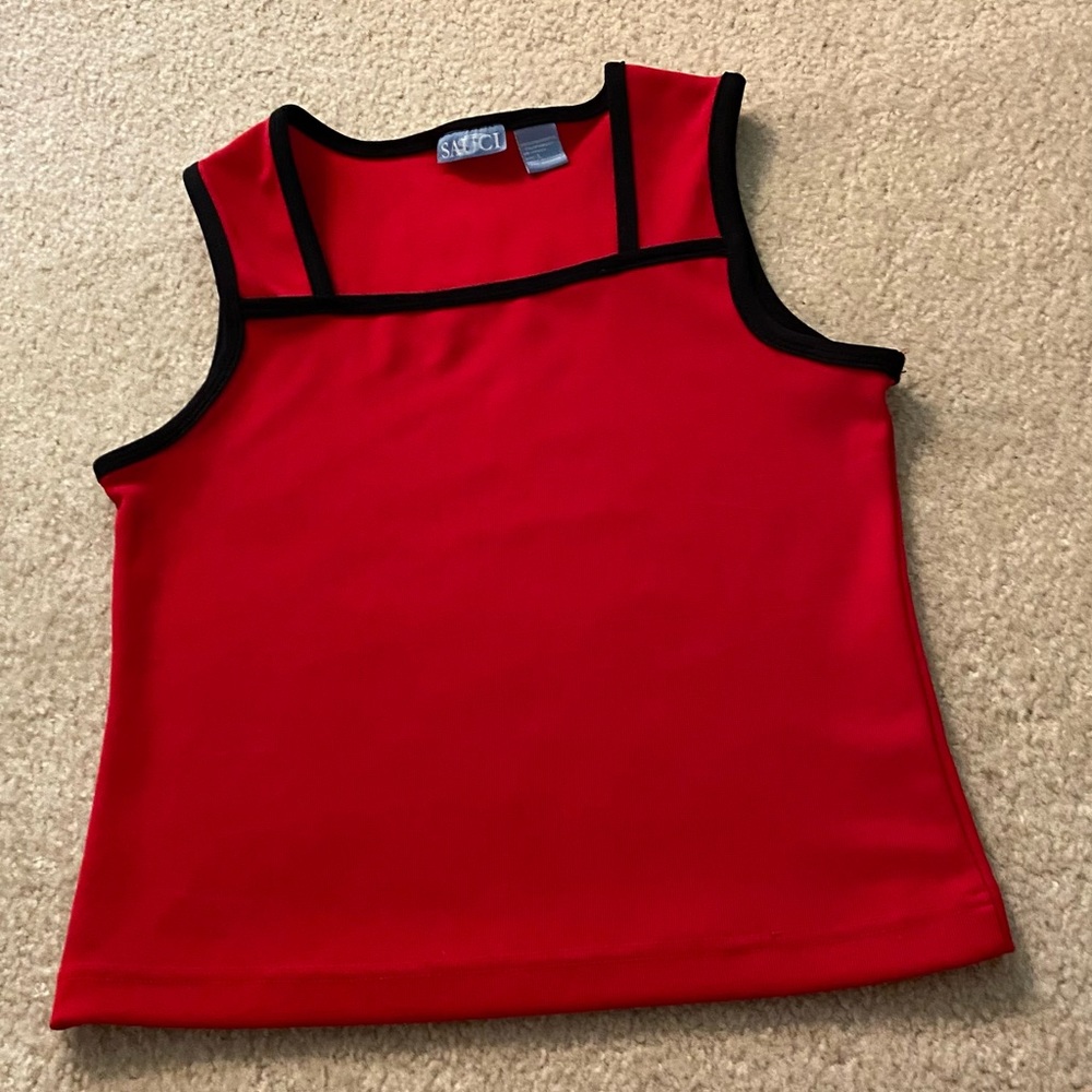 Sauci Red Tank Top
